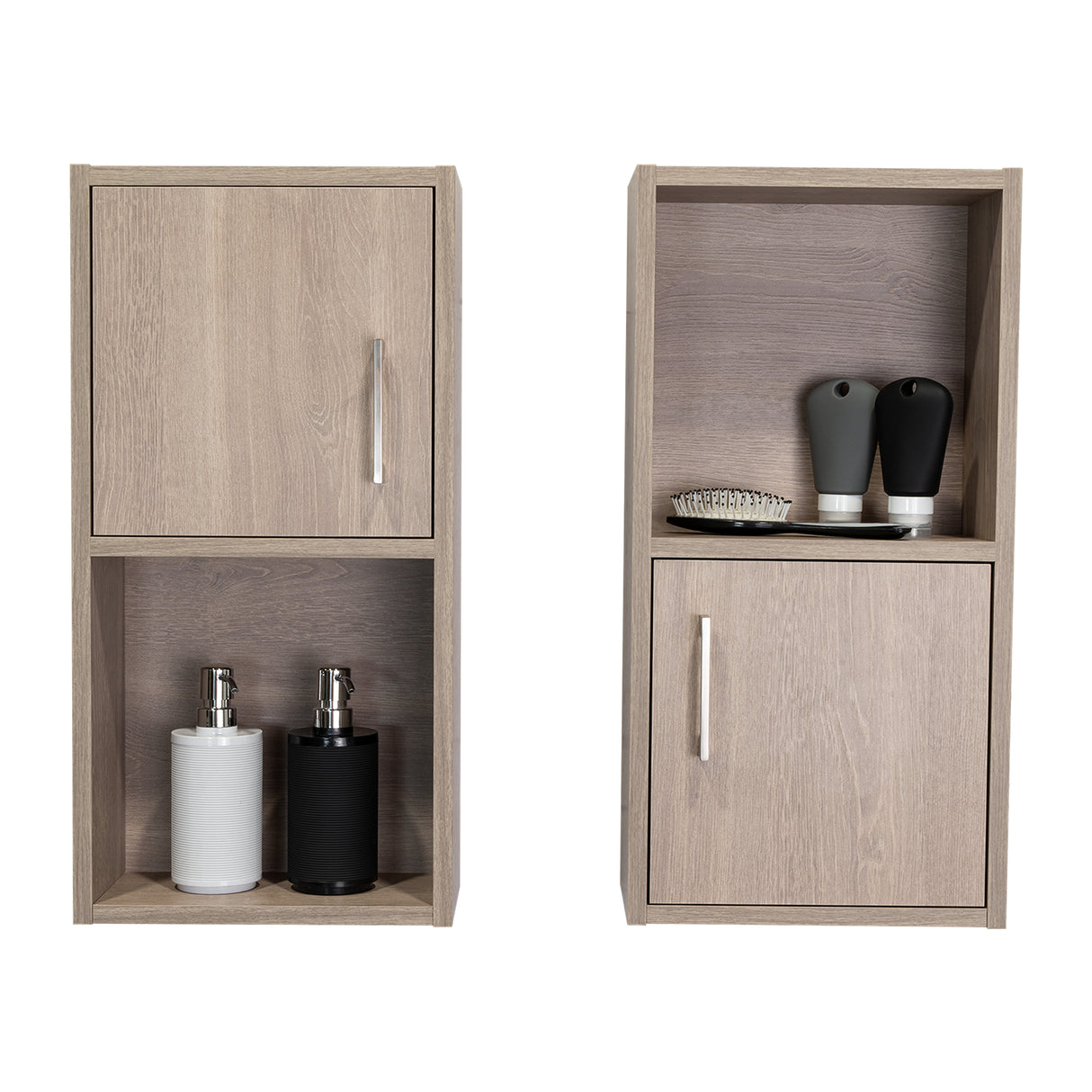 Set x 2 Gabinetes de Baño Rectangular Bath Bardolino 30x60.1cm Con Dos Entrepaños - GABINETES DE BANHO | Bylmo