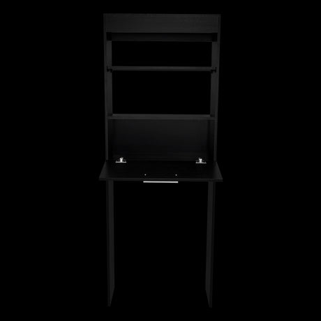 Organizador de Baño Manchester Wengue 63.2x170.6cm Con Patas y Dos Entrepaños - OTROS MUEBLES PARA BANHO | Bylmo