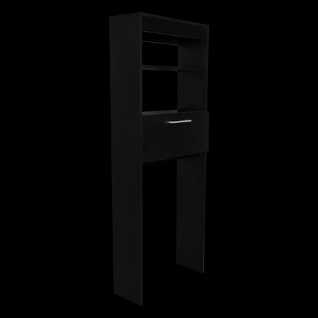 Organizador de Baño Manchester Wengue 63.2x170.6cm Con Patas y Dos Entrepaños - OTROS MUEBLES PARA BANHO | Bylmo