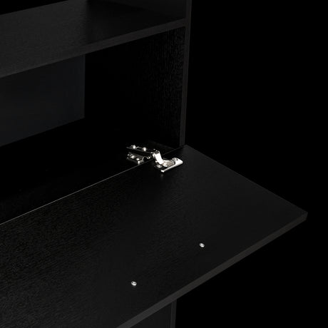 Organizador de Baño Manchester Wengue 63.2x170.6cm Con Patas y Dos Entrepaños - OTROS MUEBLES PARA BANHO | Bylmo