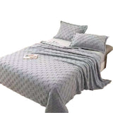 Cobija Ártica Fondo Entero Blanco Y Gris 180x200cm Muy Suave y Ligera - COBIJAS Y MANTAS | Bylmo