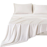 Sabana Bamboo Beige 160x200cm Fondo Entero de 400 Hilos - SABANAS | Bylmo