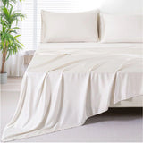 Sabana Bamboo Beige 160x200cm Fondo Entero de 230 Hilos - SABANAS | Bylmo