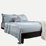 Sabana Bamboo Gris Claro 220x220cm Fondo Entero de 230 Hilos - SABANAS | Bylmo