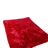 Tapete de Sala Terciopelo Rojo y Blanco 200x150cm Fondo Entero - TAPETES Y ALFOMBRAS | Bylmo