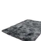 Tapete de Sala Terciopelo Negro y Blanco 100x150cm Fondo Entero - TAPETES Y ALFOMBRAS | Bylmo
