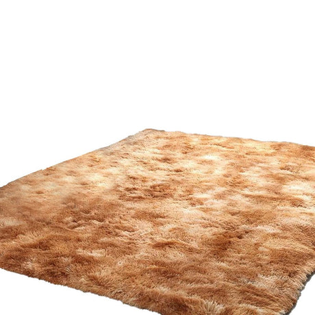 Tapete de Sala Terciopelo Naranja Pardo 200x150cm Fondo Entero - TAPETES Y ALFOMBRAS | Bylmo