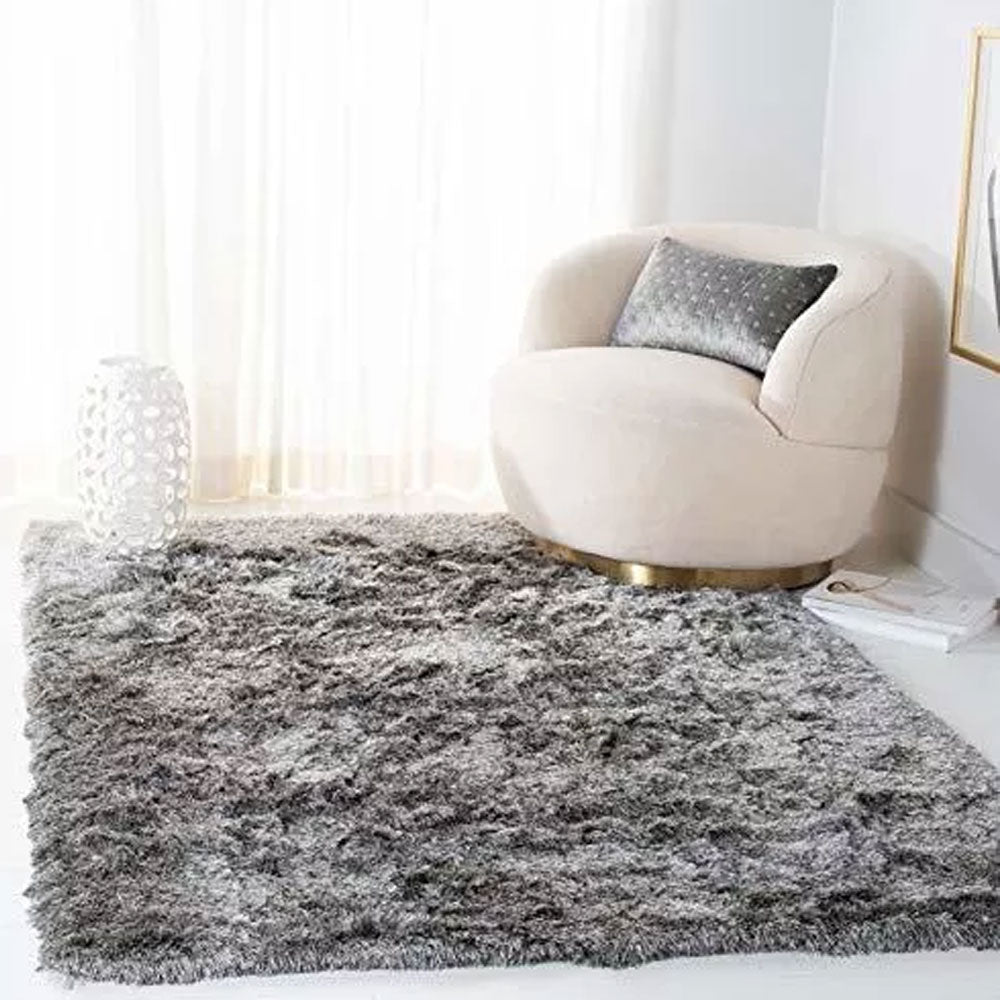 Tapete de Sala Terciopelo Gris Claro 200x150cm Fondo Entero - TAPETES Y ALFOMBRAS | Bylmo