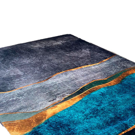 Tapete de Sala Persa Azul Turquesa 200x150cm de Figuras - TAPETES Y ALFOMBRAS | Bylmo
