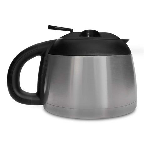 Cafetera Eléctrica Negro y Plateado 19x30cm Con Sistema Antigoteo Para 10 Tazas - CAFETERAS ELECTRICAS | Bylmo
