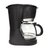 Cafetera Eléctrica Negro y Plateado 19x30cm Con Sistema Antigoteo Para 12 Tazas - CAFETERAS ELECTRICAS | Bylmo