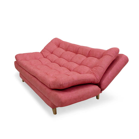 Sofacama Damasco Palo de Rosa 185x40cm De Cuatro Puestos Reclinable - SOFAS Y POLTRONAS | Bylmo