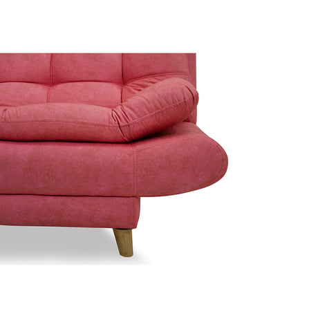 Sofacama Damasco Palo de Rosa 185x40cm De Cuatro Puestos Reclinable - SOFAS Y POLTRONAS | Bylmo