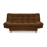 Sofacama Moltochic Cafe Oscuro 185x40cm De Cuatro Puestos Reclinable - SOFAS Y POLTRONAS | Bylmo