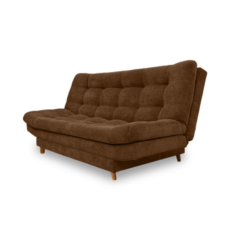 Sofacama Moltochic Cafe Oscuro 185x40cm De Cuatro Puestos Reclinable - SOFAS Y POLTRONAS | Bylmo