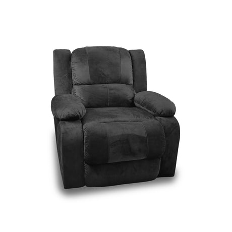 Silla Poltrona Negra 90x75cm De Un Puesto Reclinable - SOFAS Y POLTRONAS | Bylmo