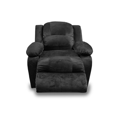 Silla Poltrona Negra 90x75cm De Un Puesto Reclinable - SOFAS Y POLTRONAS | Bylmo