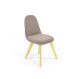 Silla de Comedor Molis Taupe 52x85cm Asiento Cuadradro - SILLAS Y BUTACOS | Bylmo