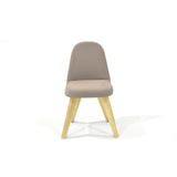 Silla de Comedor Molis Taupe 52x85cm Asiento Cuadradro - SILLAS Y BUTACOS | Bylmo