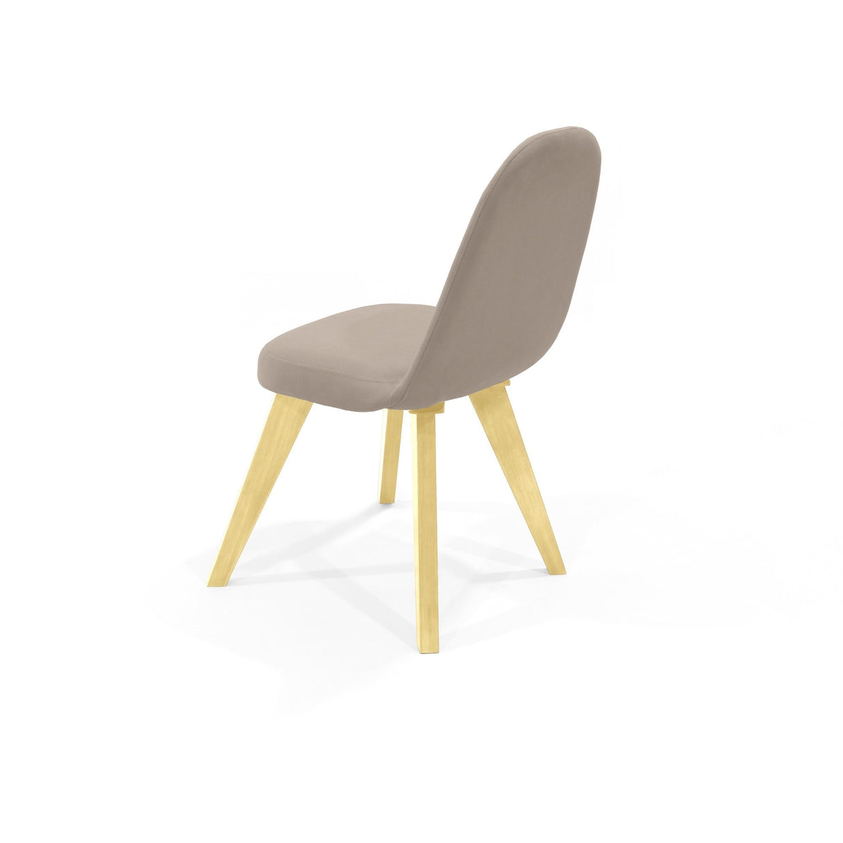 Silla de Comedor Molis Taupe 52x85cm Asiento Cuadradro - SILLAS Y BUTACOS | Bylmo