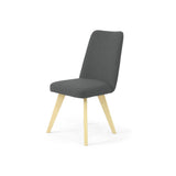 Silla de Comedor Evora Gris 45x89cm Asiento Cuadradro - SILLAS Y BUTACOS | Bylmo