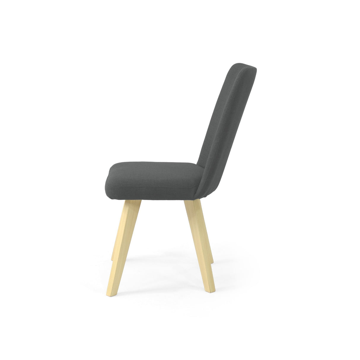 Silla de Comedor Evora Gris 45x89cm Asiento Cuadradro - SILLAS Y BUTACOS | Bylmo