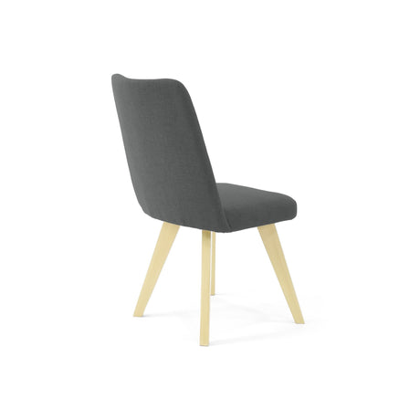 Silla de Comedor Evora Gris 45x89cm Asiento Cuadradro - SILLAS Y BUTACOS | Bylmo