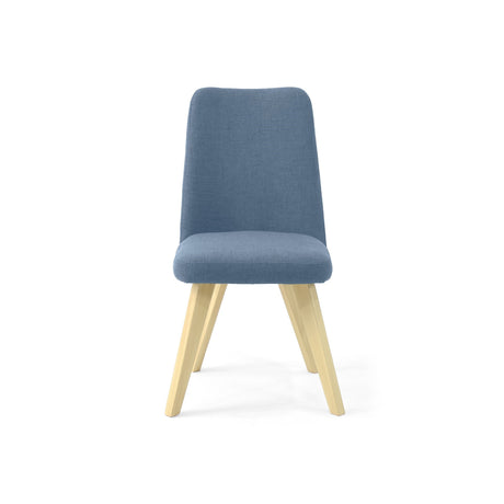 Silla de Comedor Evora Indigo 45x89cm Asiento Cuadradro - SILLAS Y BUTACOS | Bylmo