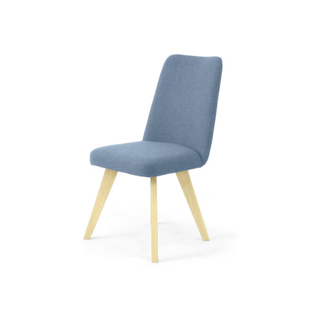 Silla de Comedor Evora Indigo 45x89cm Asiento Cuadradro - SILLAS Y BUTACOS | Bylmo