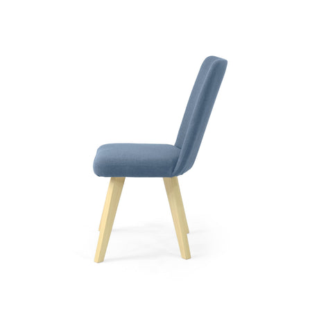 Silla de Comedor Evora Indigo 45x89cm Asiento Cuadradro - SILLAS Y BUTACOS | Bylmo