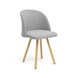 Silla de Comedor Sevilla Plata 49x77cm Asiento Cuadradro - SILLAS Y BUTACOS | Bylmo