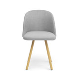 Silla de Comedor Sevilla Plata 49x77cm Asiento Cuadradro - SILLAS Y BUTACOS | Bylmo