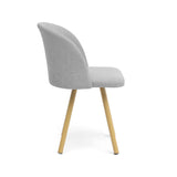 Silla de Comedor Sevilla Plata 49x77cm Asiento Cuadradro - SILLAS Y BUTACOS | Bylmo