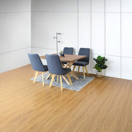 Comedor Rectangular Astoria Mácula y Matiz Natural 120x71cm De Cuatro Puestos Sin Sillas - COMEDORES | Bylmo