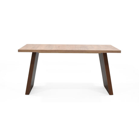 Comedor Rectangular Aragon Mácula y Tabaco 150x73cm De Cuatro Puestos Sin Sillas - COMEDORES | Bylmo