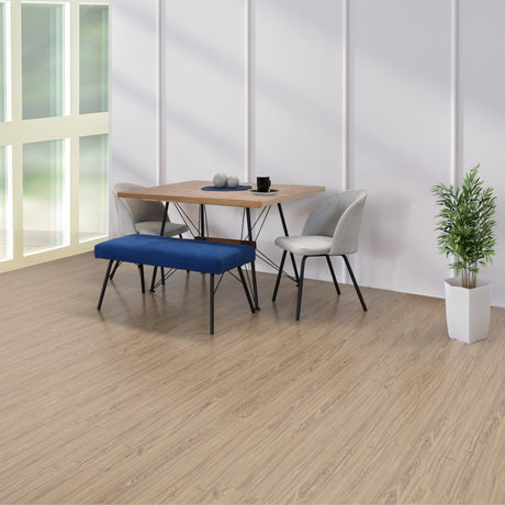 Comedor Rectangular Falcon Mácula y Negro Metálico 120x74cm De Cuatro Puestos Sin Sillas - COMEDORES | Bylmo