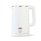 Hervidor Blanco y Plateado de Acero Inoxidable 21.5x25.4cm Para 1.9 Litros - HERVIDORES | Bylmo