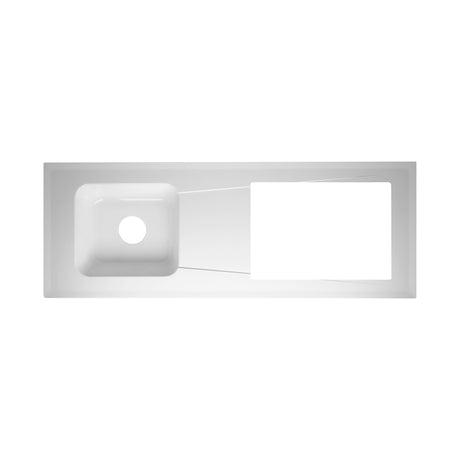 Cocina Modular Ambar Blanco 150x75cm Con Mesón y Con Estufa - COCINAS | Bylmo