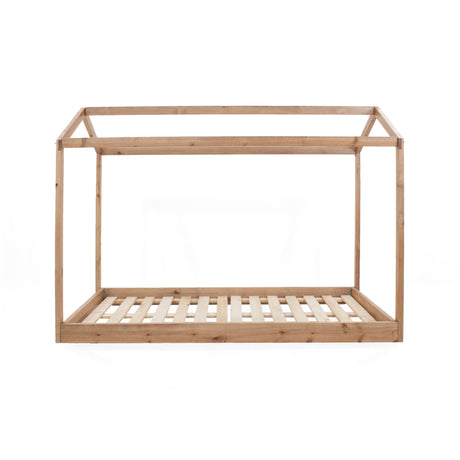 Cama Infantil Montessori Caoba 107x151cm para Colchón Sencillo 100 X 190 Cm - CAMAS | Bylmo