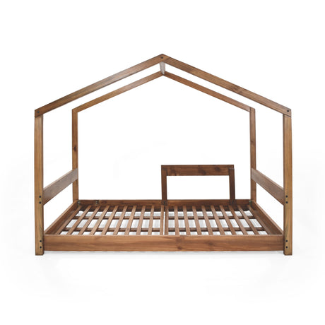 Cama Infantil Lazio Caoba 108x160cm para Colchón Sencillo 100 X 190 Cm - CAMAS | Bylmo