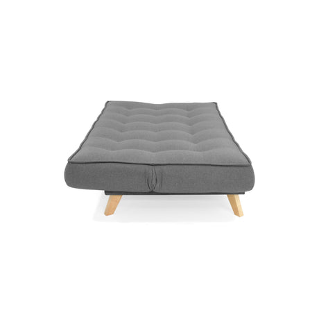 Sofacama Gales Gris 180x84cm de Tres Puestos Recinable - SOFAS Y POLTRONAS | Bylmo