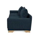 Sofá Daytona Plomo 218x80cm de Tres Puestos con Apoya Brazos - SOFAS Y POLTRONAS | Bylmo