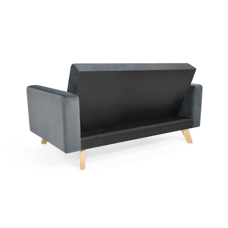Sofá Baru Gris 152x83cm de Dos Puestos con Apoya Brazos - SOFAS Y POLTRONAS | Bylmo