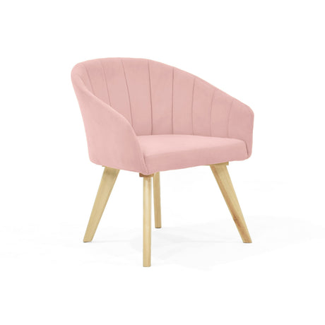 Poltrona Shanghai Rosa 69x77cm de Un Puesto con Apoya Brazos - SOFAS Y POLTRONAS | Bylmo