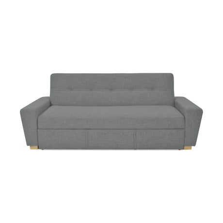 Sofacama Hamburgo Gris 210x87cm de Tres Puestos Recinable con Apoya Brazos - SOFAS Y POLTRONAS | Bylmo