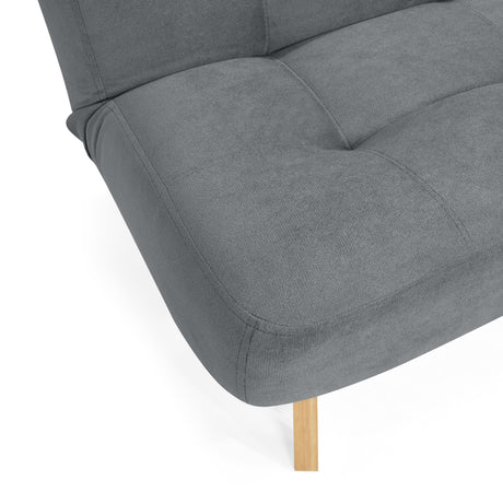 Sofacama Porto Gris 182x85cm de Tres Puestos Recinable - SOFAS Y POLTRONAS | Bylmo