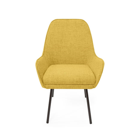 Poltrona Noruega Mostaza 58x91cm de Un Puesto con Apoya Brazos - SOFAS Y POLTRONAS | Bylmo