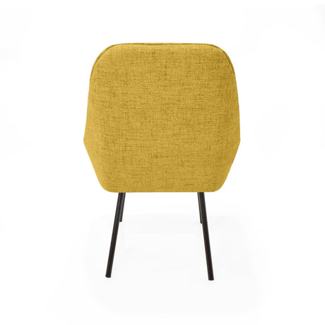 Poltrona Noruega Mostaza 58x91cm de Un Puesto con Apoya Brazos - SOFAS Y POLTRONAS | Bylmo