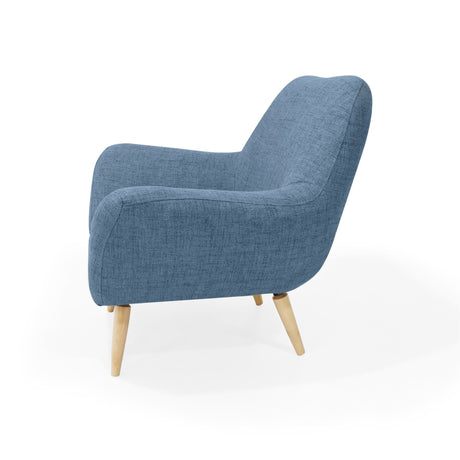 Poltrona Cannes Indigo 84x85cm de Un Puesto con Apoya Brazos - SOFAS Y POLTRONAS | Bylmo