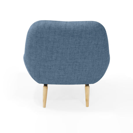 Poltrona Cannes Indigo 84x85cm de Un Puesto con Apoya Brazos - SOFAS Y POLTRONAS | Bylmo